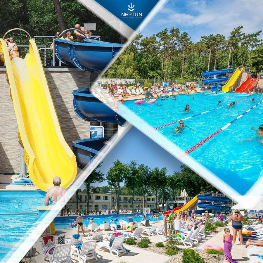 Domki Osrodek Wypoczynkowy Neptun Hotell Ujście-Darłowskie Eksteriør bilde